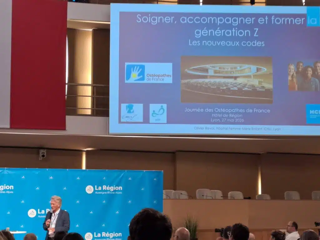 Conférence : Congrès des ostéopathes
