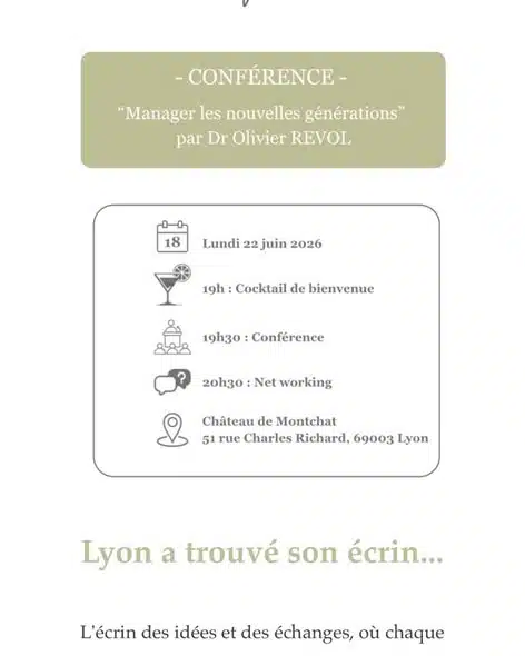 Conférence : Les Lundis de Montchat